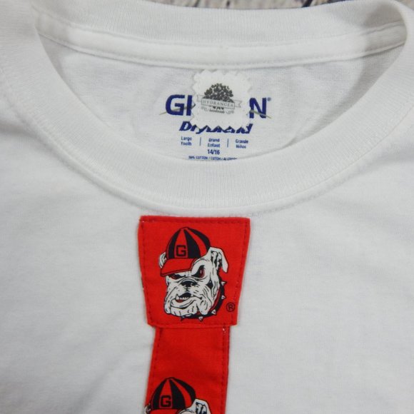 GO DAWGS! T-shirt with custom UGA tie - Picture 3 of 6